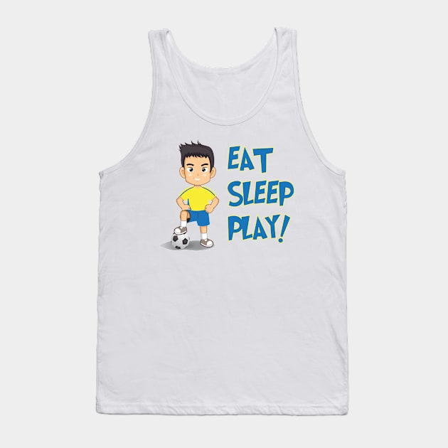 Eat Sleep Play! Tank Top by fg4k